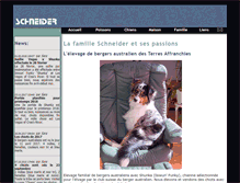Tablet Screenshot of famille-schneider.net